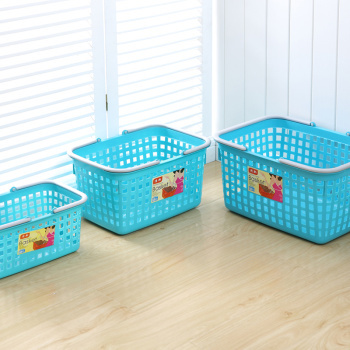 从超市篮到脏衣篮 多功能家用收纳篮选购指南